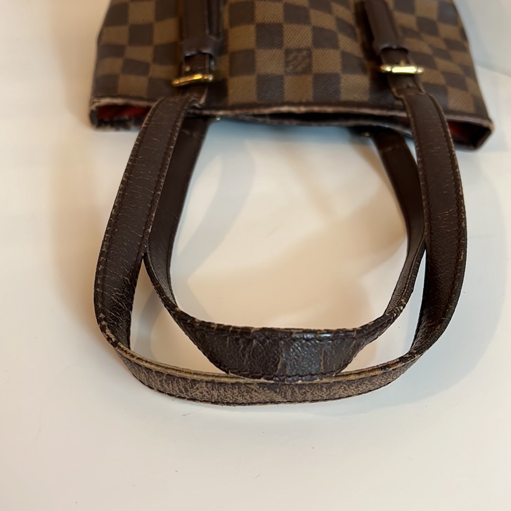 Louis Vuitton Marais bucket bag in Damier Ebene - Picture 8 of 16